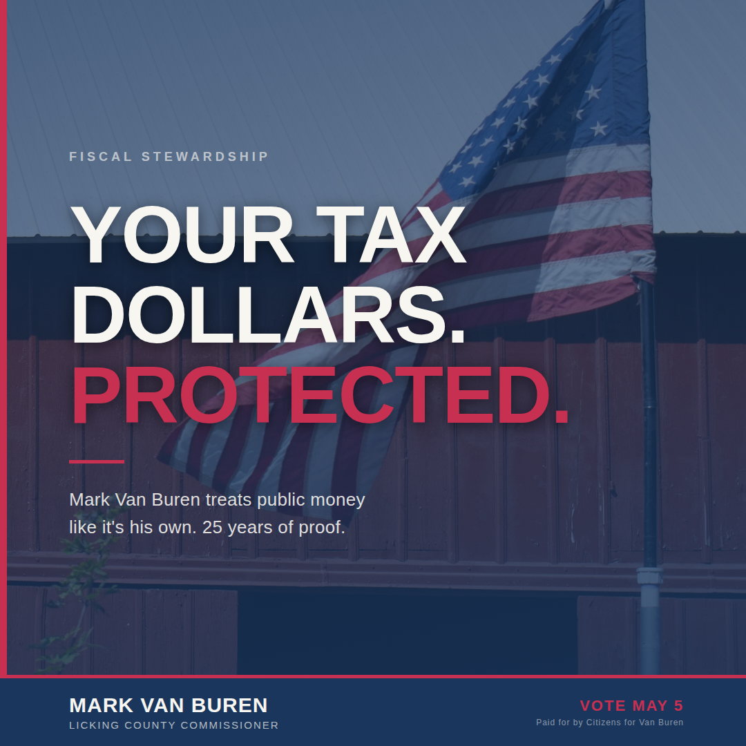 Draft B - Taxpayers Deserve Better visual mockup