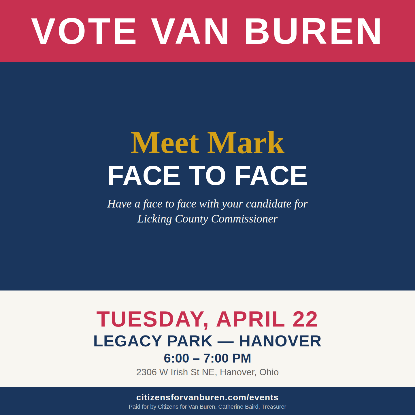 Meet Mark Van Buren – Hanover